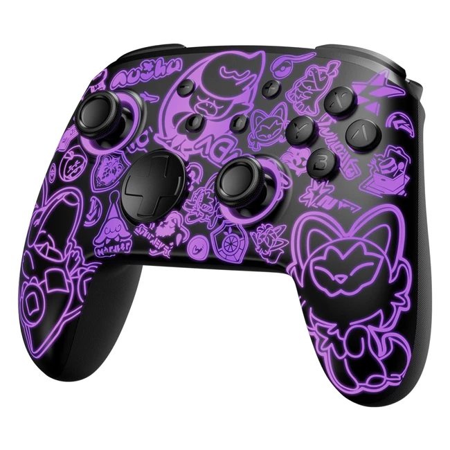 Palpow Luminous Pattern Switch Controller - Wireless, Compatible with Switch, LED Colors, Paddle, Turbo