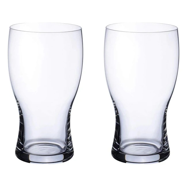 Villeroy & Boch Purismo Beer Pint Set - Style and Elegance - 2 Glasses - 650ml
