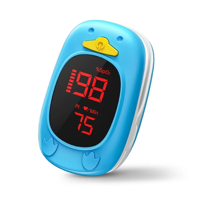 Saturimetro Pediatrico Certificato per Bambini - Misura Saturazione Frequenza C