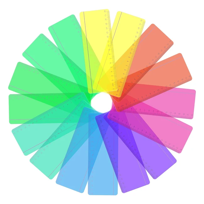 Vicloon Règle de Lecture 16pcs - Guide Dyslexie - Lecture Colorée - Lecteurs Débutants - Étudiants - Lire Indépendamment