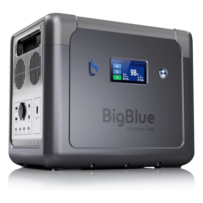 Charge rapide 15h 10ms Asibigblue 2500W Gnrateur lectrique portable Lifepo