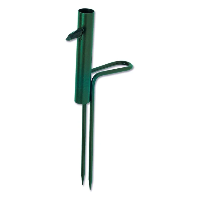 Piquet de sol Zebco Erdspiess pour parasol 34 cm - Idéal pour la pêche