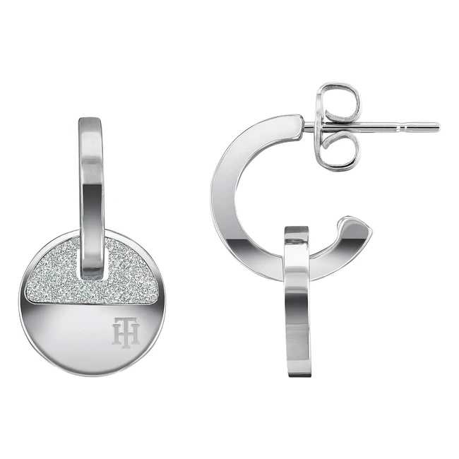 Pendientes Tommy Hilfiger de Acero Inoxidable - Envío Gratis