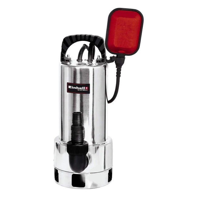 Bomba de Aguas Residuales Einhell GCDP 9035N - 900W - Caudal Máximo 18000 L/h - Cuerpos Extraños 35mm