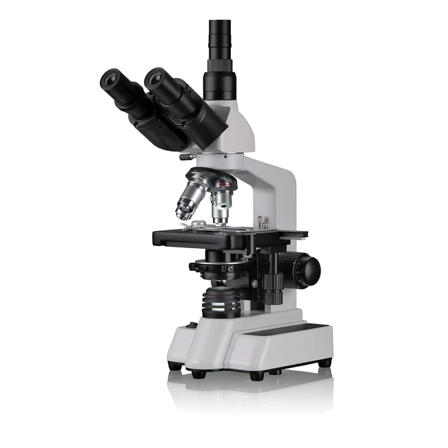 Microscopio Bresser 5723100 Researcher Trino 401000x - Negro/Blanco