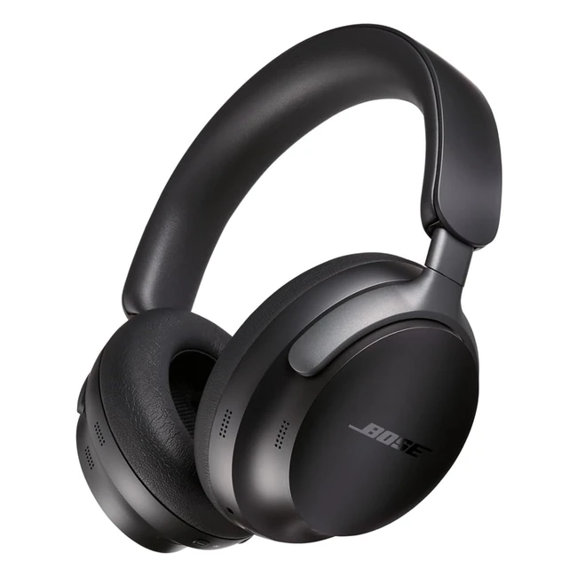 Bose QuietComfort Ultra Wireless Kopfhörer mit Geräuschunterdrückung für Raumklang - bis zu 24 Stunden Akkulaufzeit - Schwarz