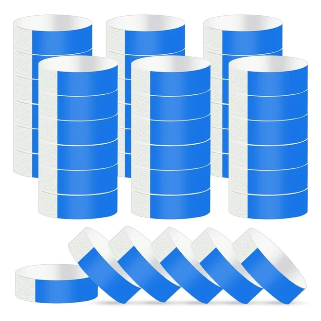 Vicloon Braccialetti Identificativi 300pcs - Impermeabili e Resistenti agli Stra