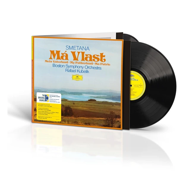 Smetana Ma Vlast Mein Vaterland UA Die Moldau 180g Vinyl Deluxegatefold Edition