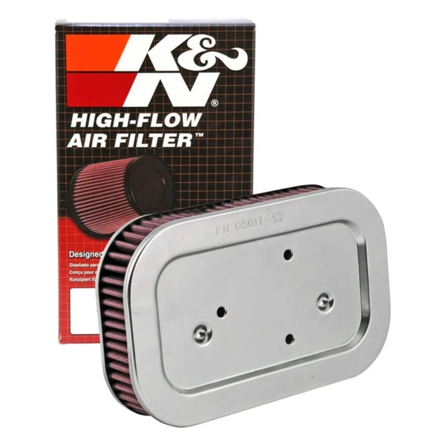 Filtro de aire de moto KN HD8834 - Mejora el rendimiento - Recambio