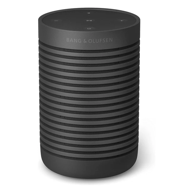 Bang & Olufsen Beosound Explore - Kabelloser tragbarer Bluetooth Outdoor Lautsprecher - 27 Stunden Akkulaufzeit - Wasserdicht - Schwarz Anthrazit