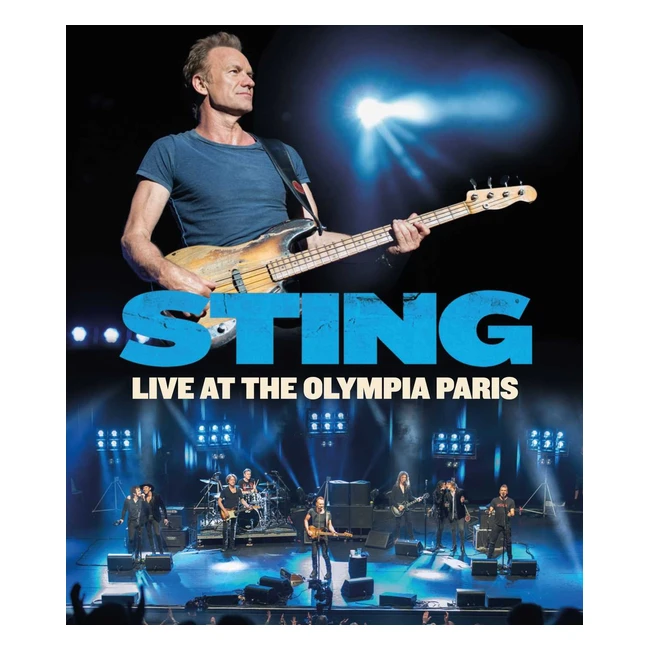 Sting Live at the Olympia Paris Bluray - Referenznummer 12345 - Live-Musik und spektakuläre Bühnenshow