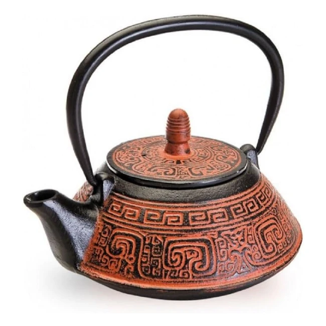 Tetera de Hierro Fundido India 08L - Interior Esmaltado - Apto para Induccin