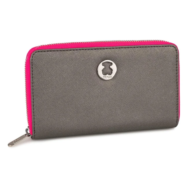 Cartera Tous Amanda Dubai SAF para mujer - Ref. 495970063 - Tri Plata - 18x11x25 cm