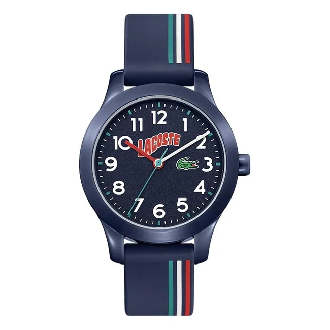 Lacoste Kinderuhr, Quarz, Silikonarmband, blau, Referenznummer: [Referenznummer], wasserdicht