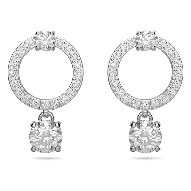 Boucles d'oreilles Swarovski Attract - Cristal clair - Livraison gratuite