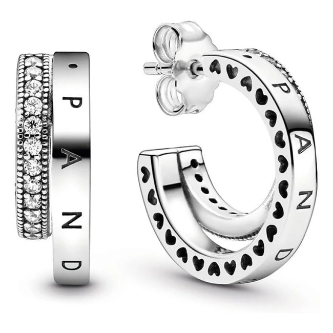 Pendientes Aro Logo 299056 Pandora C01 - Talla Única Mujer
