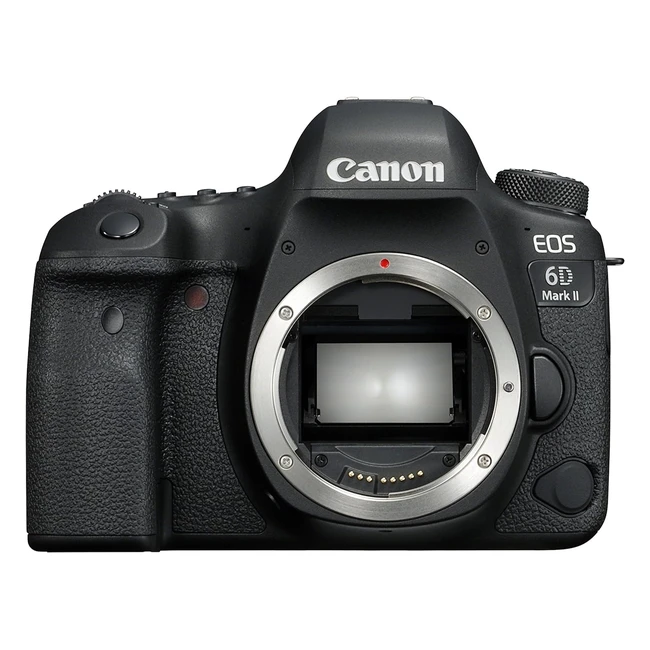 Canon EOS 6D Mark II Digital SLR Camera - Next Generation Image Quality - Black