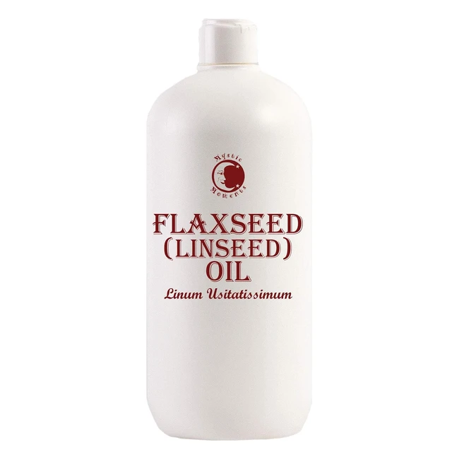 Aceite de Linaza 1 Litro 100% Puro - Nutre y Calma la Piel