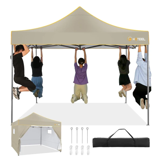Gazebo Pieghevole Impermeabile 3x3 - Resistente e Robusto - Ideale per Feste e C