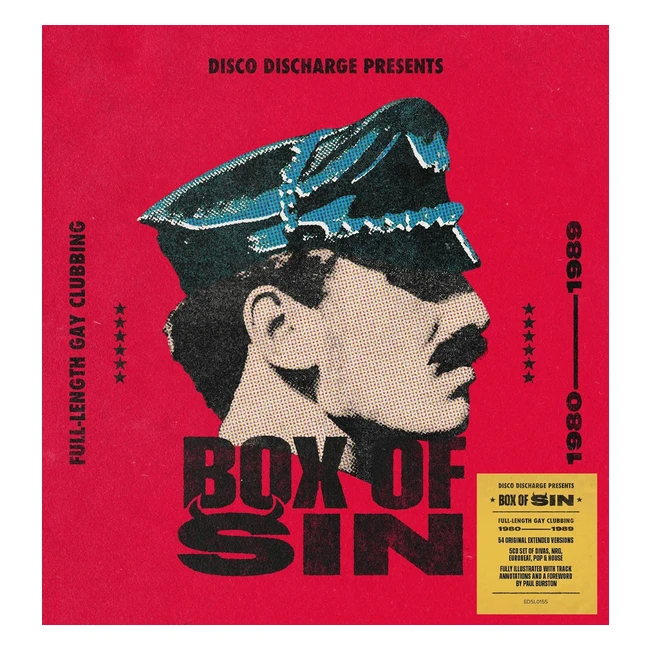Disco Discharge Presents Box of Sin - Limited Edition 5CD Set