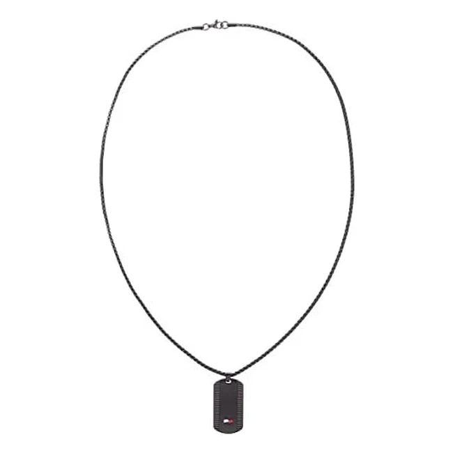 Tommy Hilfiger Men's Pendant Necklace - Black | 2790424