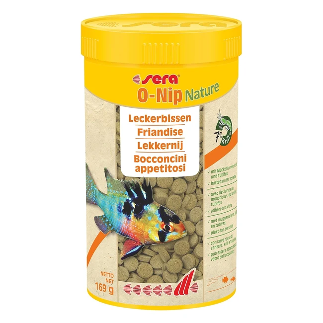 Sera Onip Pastiglie 265 CMP - Integratore Nutrizionale per Pesci