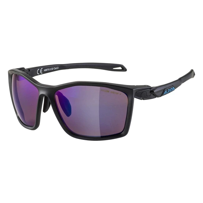 Alpina Twist Five HR QLITE Verspiegelte Sport Fahrradbrille