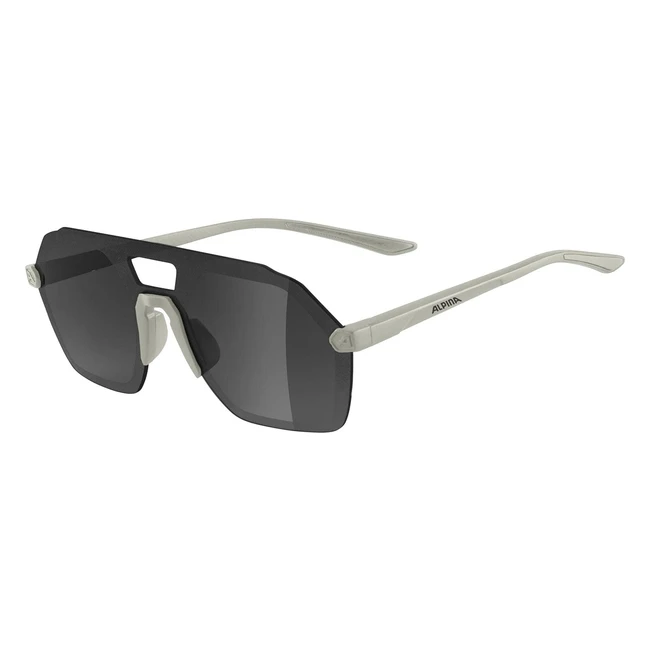 Alpina Unisex Sonnenbrille Beam I verspiegelt und bruchsicher 100% UV-Schutz