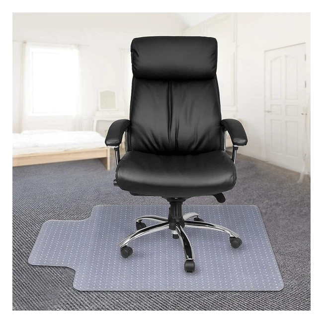 Kuyal Office Chair Mat for Carpets - Premium Quality Thick and Sturdy - 36 x 48