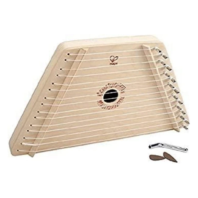 Hape E0323 Happy Harp - Strumento musicale in legno per 3 anni - Qualità e divertimento garantiti!