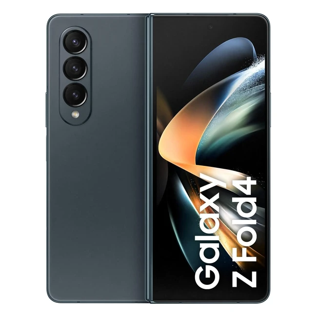 Samsung Galaxy Z Fold4 5G Mobiltelefon, Android Klappsmartphone, 256 GB, Graygreen