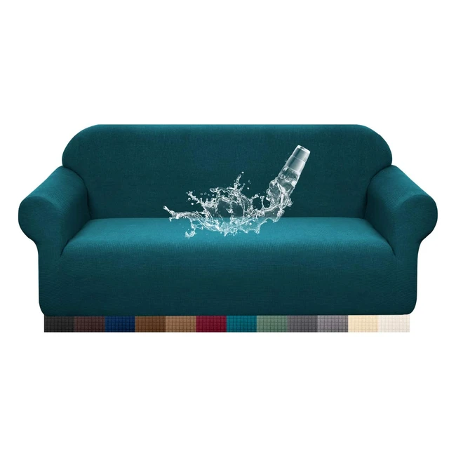 Granbest Premium Water Repellent Sofa Covers - 2 Seater - Non-Slip - Jacquard Sp