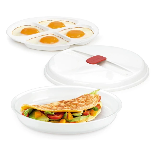 Recipiente para tortillas Tescoma Purity Microwave blanco 257x213x52 cm - ¡Ahorra tiempo y dinero!