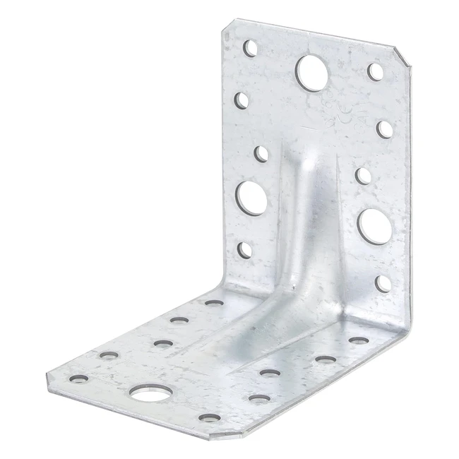 Squadretta di Giunzione Angolare Rinforzata Alberts 330514 90x90x65mm - 12pz