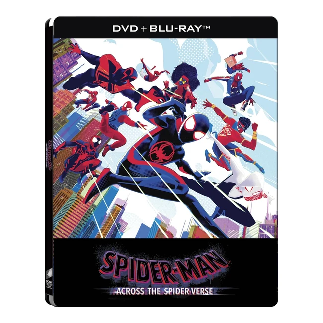 Spiderman Across the Spiderverse Steelbook BD DVD 6 Card - Acquista ora