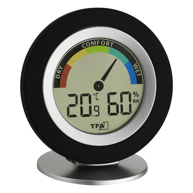 Sensor de Temperatura y Humedad Inalámbrico TFA Dostmann 30501910 AAA 15V