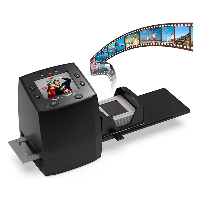 Digitnow High Resolution 135 FilmSlide Scanner - Convert 35mm Negative Film to Digital JPEG - Save to SD Card - No Software Required