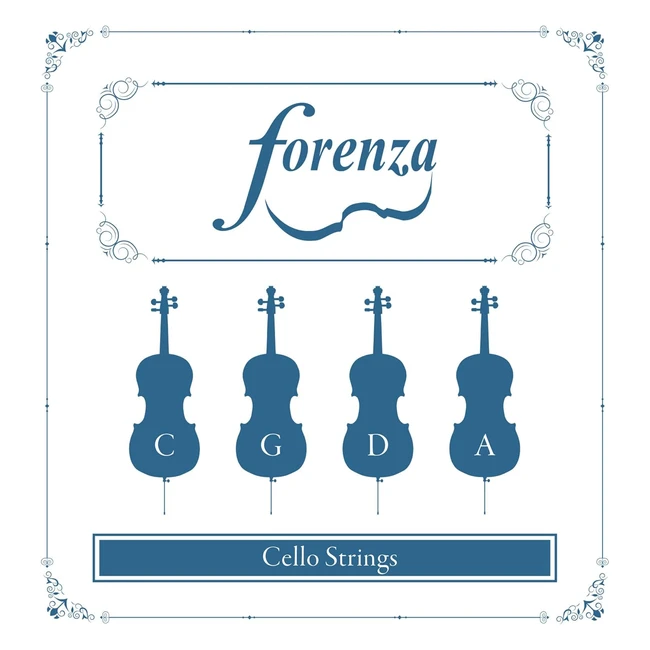 Corde per violoncello Forenza FA15COA - Misura 44 e 34 - Qualit studio