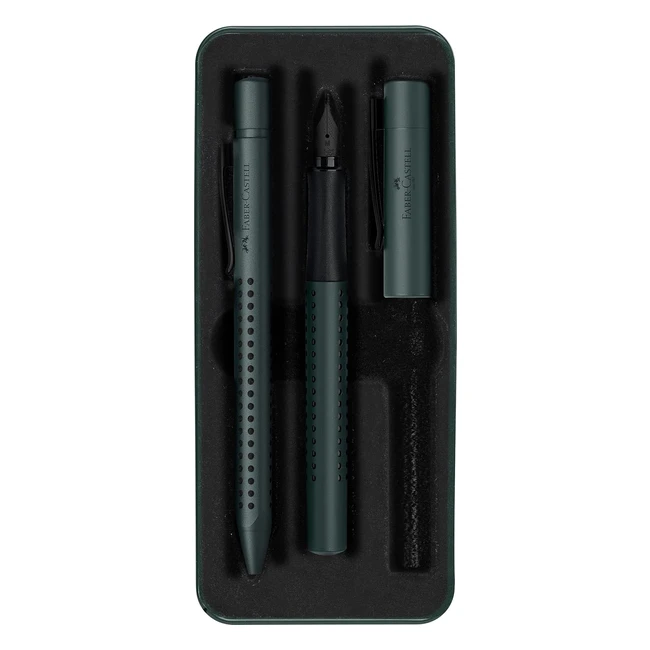 Set Faber-Castell 201535: Estilográfica M y Bolígrafo XB - ¡Edición Especial!