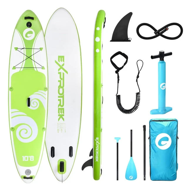 Tabla de SUP Exprotrek - Ligera Estable y Divertida - Modelo 327x77x16 cm