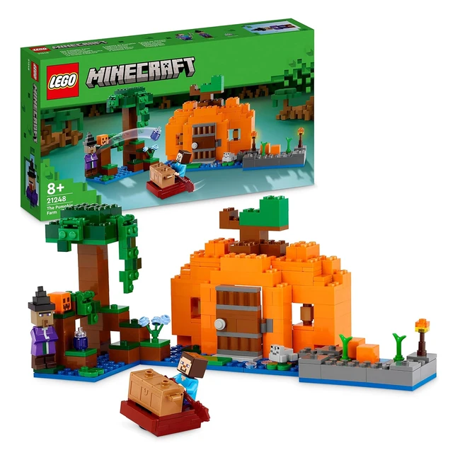 Lego 21248 Minecraft: Casa de juguete de construcción con rana, barco y cofre del tesoro