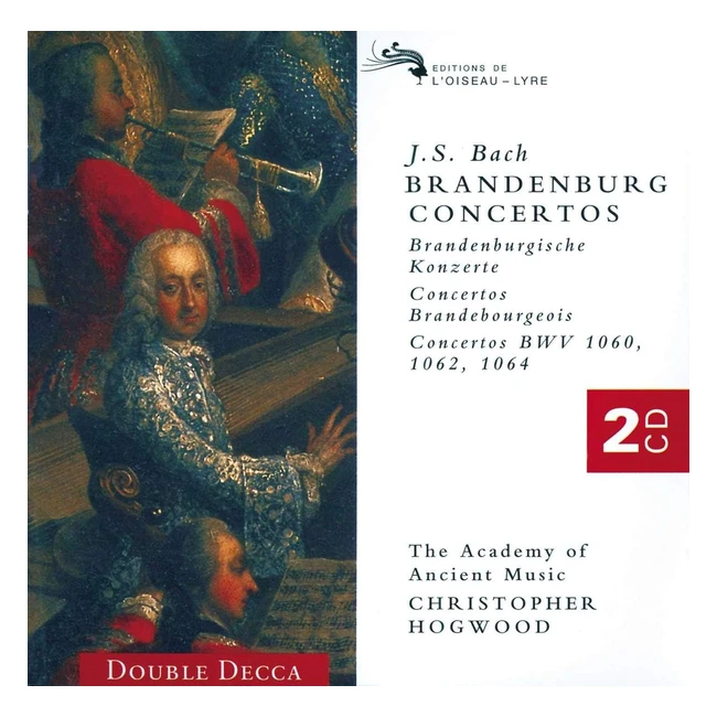 Concerti Brandeburghesi - BWV1046 e BWV1050 - Hogwood Christopher