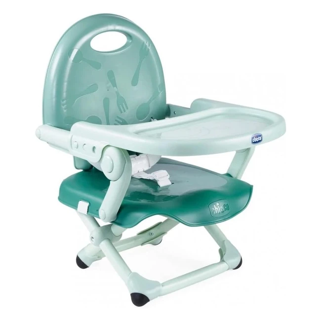 Chicco Pocket Snack - Rehausseur Chaise Bébé 6mois-3ans - 15kg - Portable et Réglable