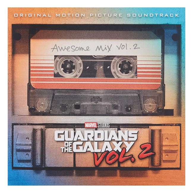 Guardians of the Galaxy Vol 2 Vinyle Orange et Blanc - Tirage Limité