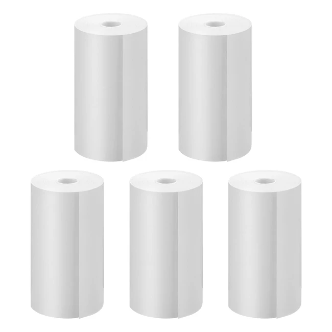 Lot de 5 rouleaux de papier thermique pour appareil photo enfant - GreenKinder