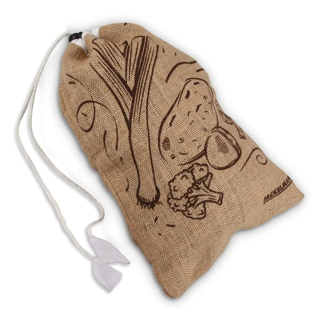 Sac légumes réutilisable Fackelmann 47057 - Jute coton 385 x 27 cm