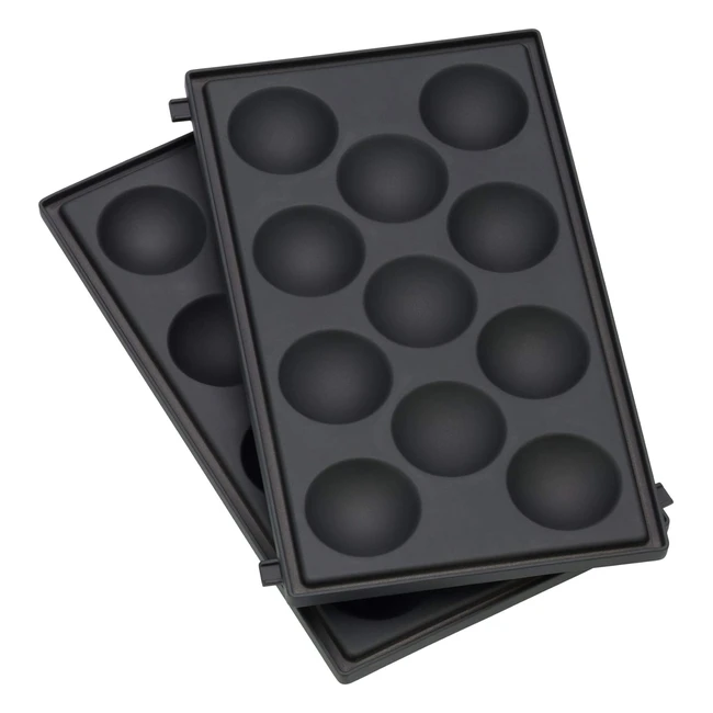 WMF Lono Snack Master - Juego de Platos para Magdalenas - Antiadherentes
