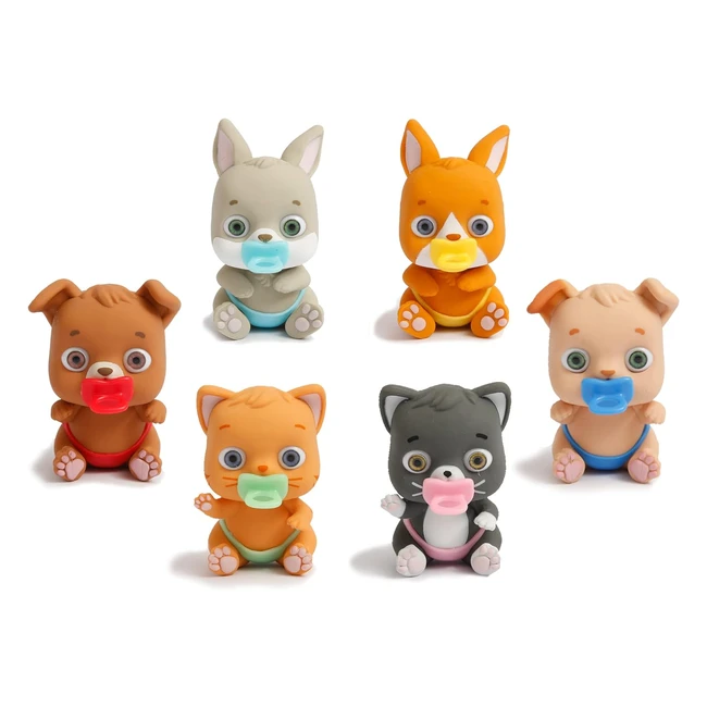 Amicicci Cicciobello Pet - Mascotas Bebés para Muñecos Blanditos - Envío Aleatorio - 6 Modelos Diferentes - Gato, Perro o Conejo - CC03900