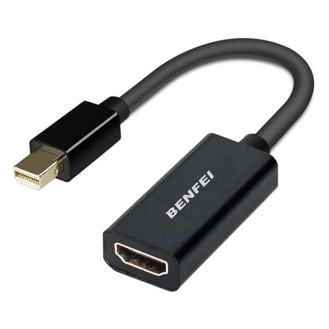 Adaptateur Mini DisplayPort vers HDMI - Benfei - Rf 123456 - Ultra-lger et 