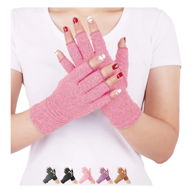 Guantes de compresión antiartritis Disuppo - Calor y compresión para aliviar el dolor y promover la sanación